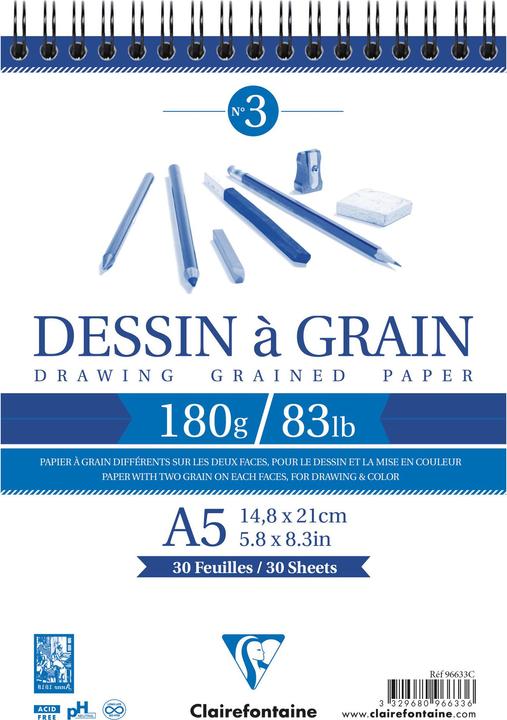 Image du produit Clairefontaine Techniques sèches (A5)