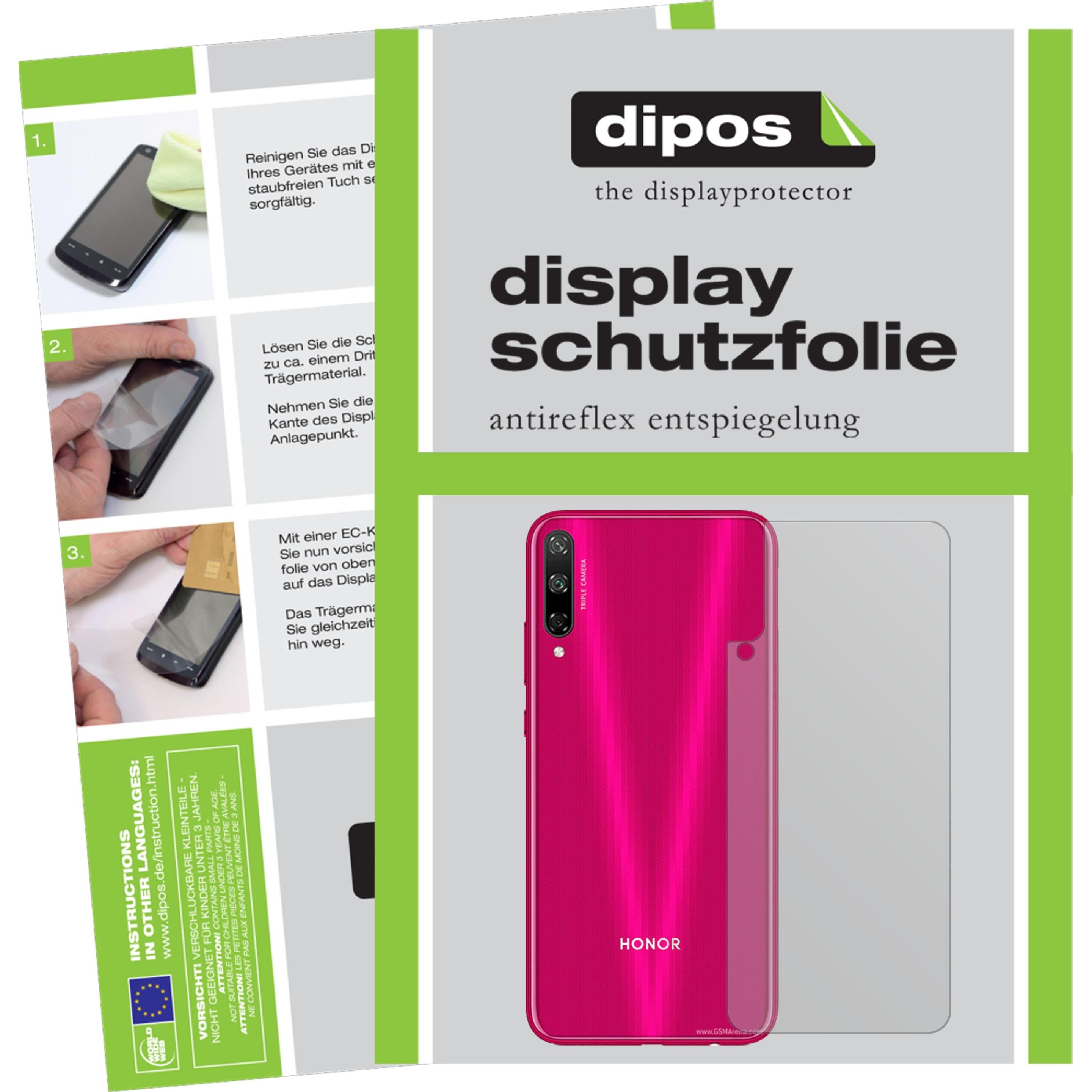 Dipos Displayschutzfolie Antireflex (2 Stk., Honor Play 3), Smartphone Schutzfolie, Transparent