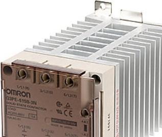 Actual product image Omron Industrial Automation Solid State Relay 25A 200 TO 480V 3PH