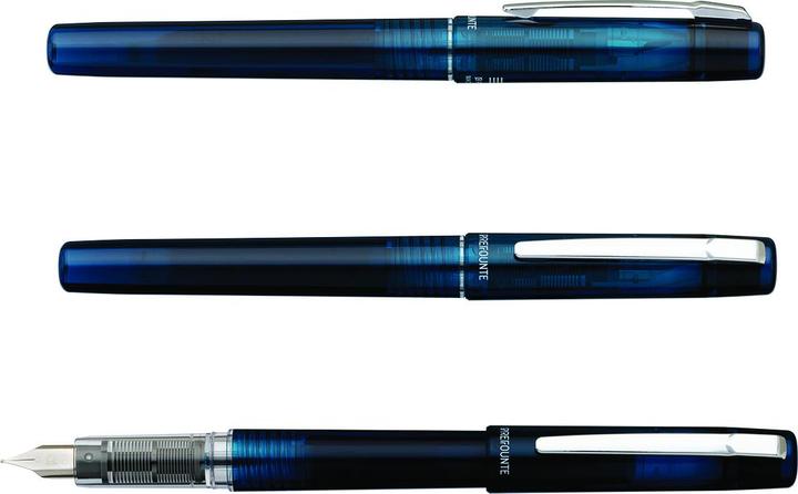 Produktbild Platinum Prefounte Night Sea, F Füllfederhalter in Kunststoffverpackung, auf Blister, blau (1x)