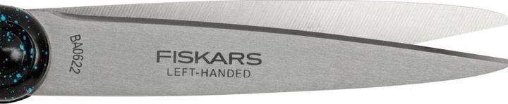 Image du produit Fiskars 1067869 Ciseaux pour adolescents, gauchers, noir/turquoise (20 cm)