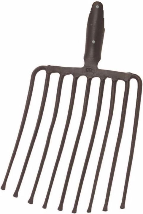 Actual product image Idealspaten Stone fork black spring grommet without stem