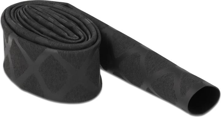 Produktbild Delock Schrumpfschlauch X-Muster rutschfest 1 m x 15 mm schwarz (1 x)
