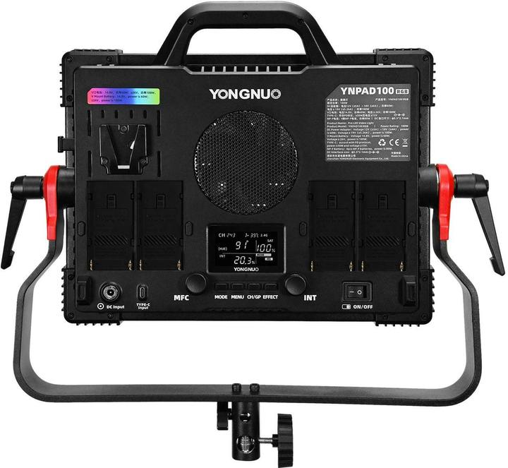 Produktbild Yongnuo Videoleuchte YNPAD100 LED, Farbtemperatur Kelvin: 5600 K (Videoleuchte)