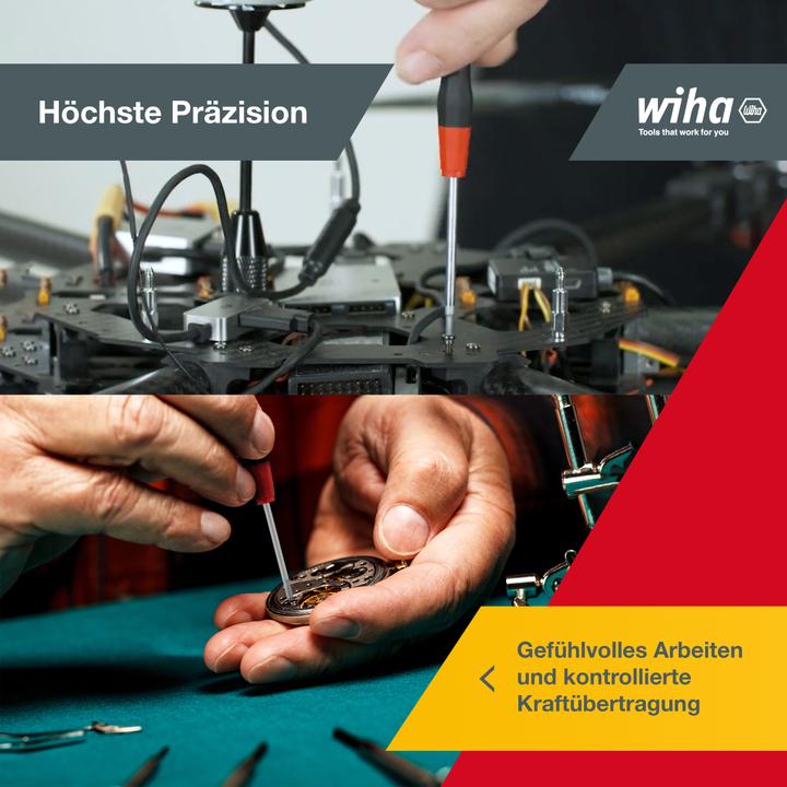 Produktbild Wiha PicoFinish (Schlitzschrauben, Phillipps-Kreuzschlitz (PH))