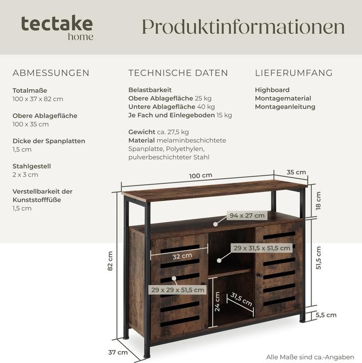 Image du produit tectake Warrington