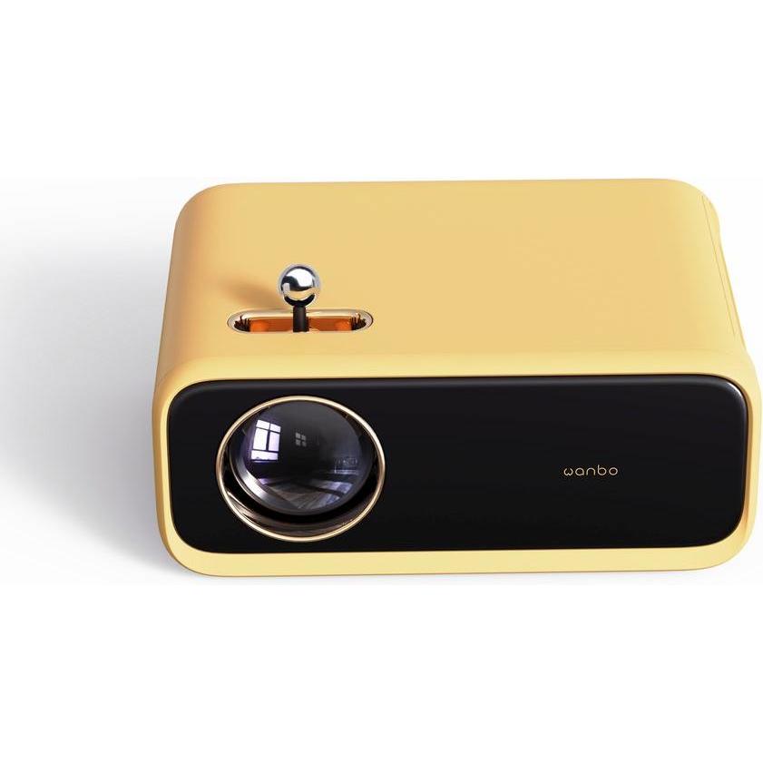 Xiaomi Wanbo X1 (VGA, 200 lm, 1.35 - 2.2:1), Beamer, Gelb