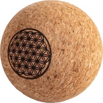 Actual product image Berk Fascia ball made of cork with flower of life