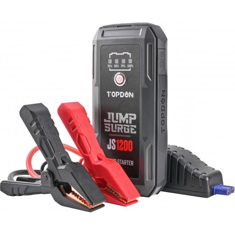 Viking, Avviatore di emergenza, TOPDON avviatore di emergenza per auto JumpSurge 1200 (10000 mAh)