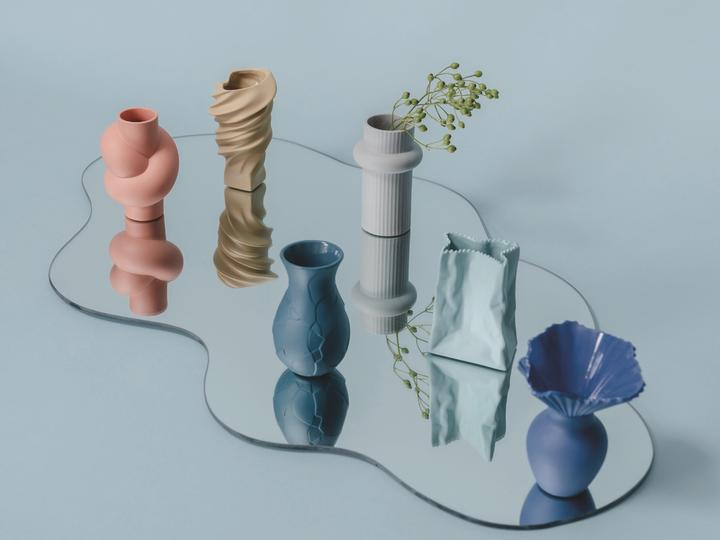 Image du produit Rosenthal Surface - Sea Salt - Vase 14 cm (1x, B, H)