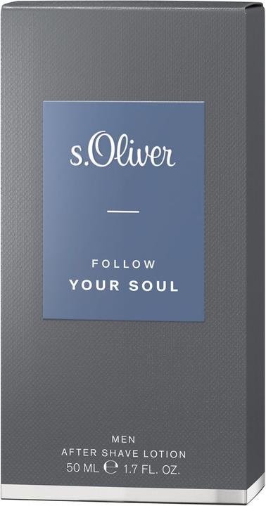 Produktbild S.Oliver Follow Your Soul Men After Shave Lotion (Aftershave Balsam, 50 ml)