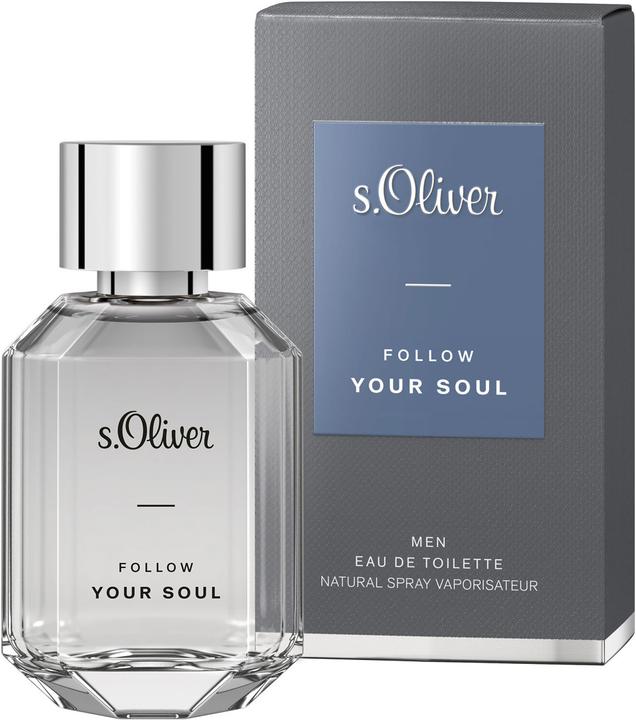 Actual product image S.Oliver Follow Your Soul Men Eau de Toilette 30 ml (Eau de toilette, 30 ml)