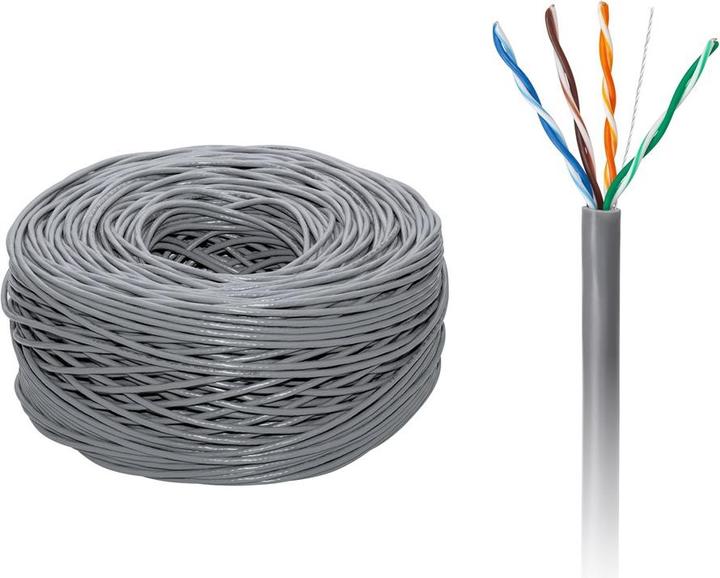 Image du produit Cabletech UTP Cable", KAT 5e, 305 m (KAB0100) (0.35 m)