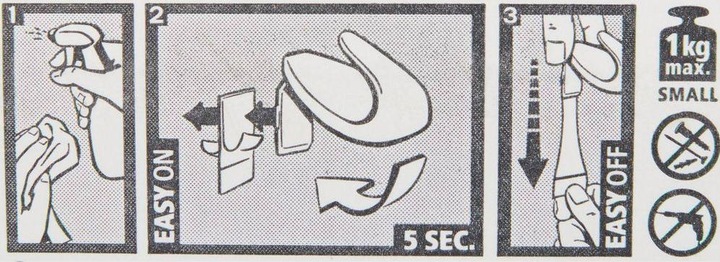 Actual product image tesa Self adhesive hooks