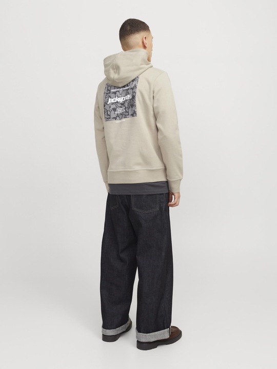 Immagine prodotto Jack & Jones Rückenprint Kapuzenpullover Kapuzenpullover (XL)