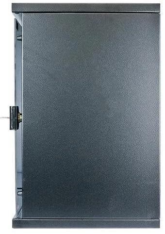 Produktbild Wirewin WCAB 10 312X300X9U BL Rack 9U Wandmontiertes Regal Schwarz (10 HE, 10 Zoll Rack)