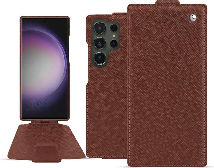 Produktbild Noreve Lederschutzhülle vertikal (Samsung Galaxy S24 Ultra)