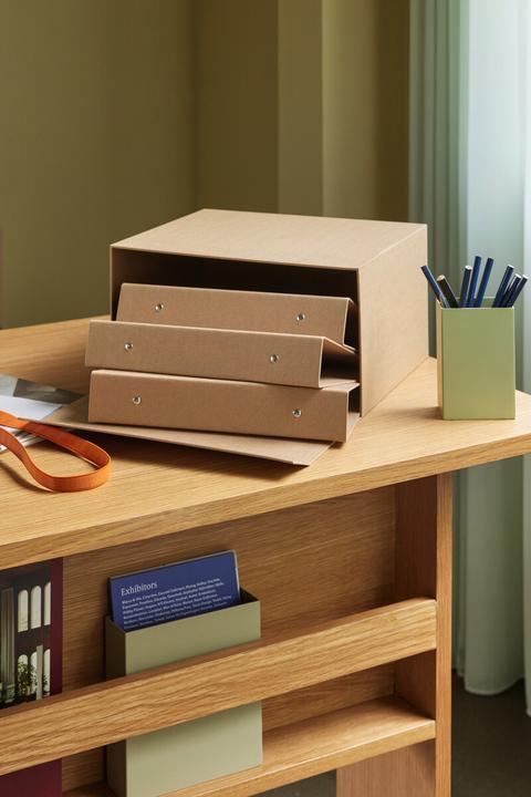 Produktbild Hübsch e ordner und aufbewahrungsbox elo (x3) (16.30 cm, 3x)