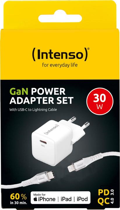 Image du produit Intenso Adaptateur d'alimentation - W30C (30 W, 1 portion)