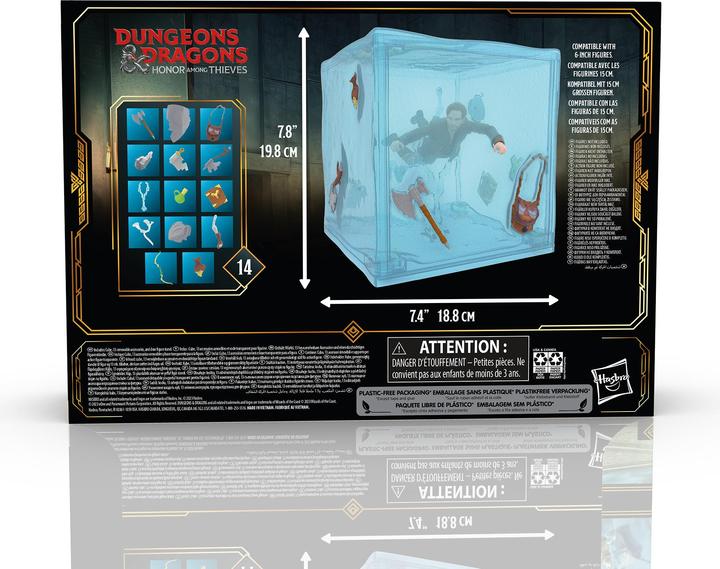 Actual product image Dungeons & Dragons Honour Among Thieves Golden Archive Gelatinous Cube jelly cubes, for 15 cm f