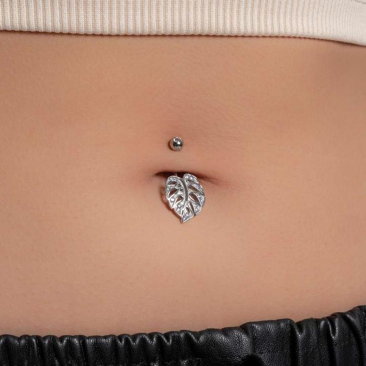 Image du produit Bijouteria Piercing nombril (Cristallin, Acier chirurgical 316L)