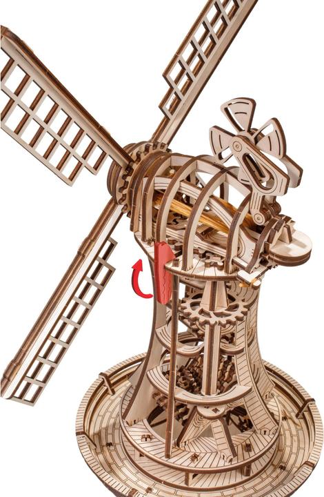 Produktbild Eco Wood Art 3D Holz Modellbausatz - Windmühle