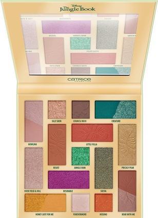 Catrice Disney Das Dschungelbuch Lidschattenpalette 15 Farben Natürlich Intensiv Vegan (#020 Stay In The Jungle)