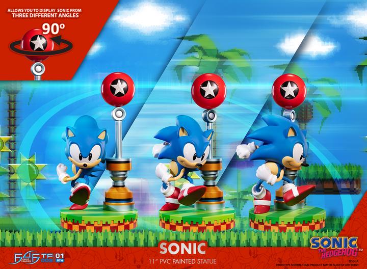 Actual product image First 4 Figures Sonic the Hedgehog: Sonic