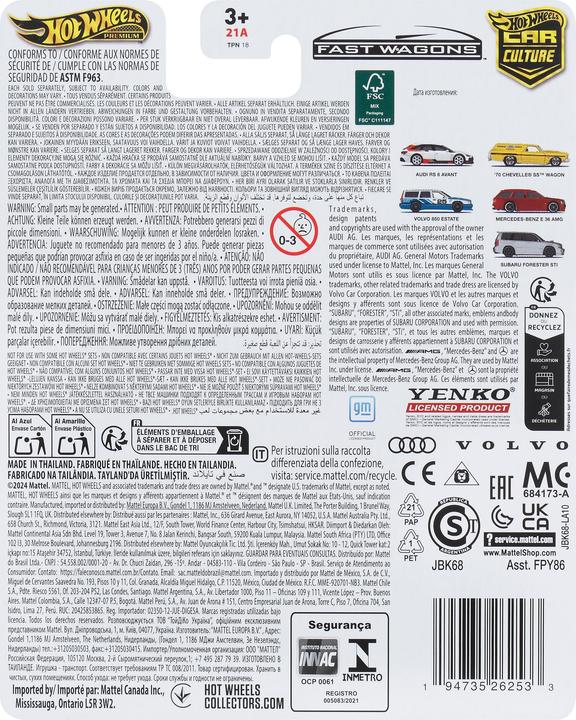 Image du produit Hot Wheels Volvo 850 Estate