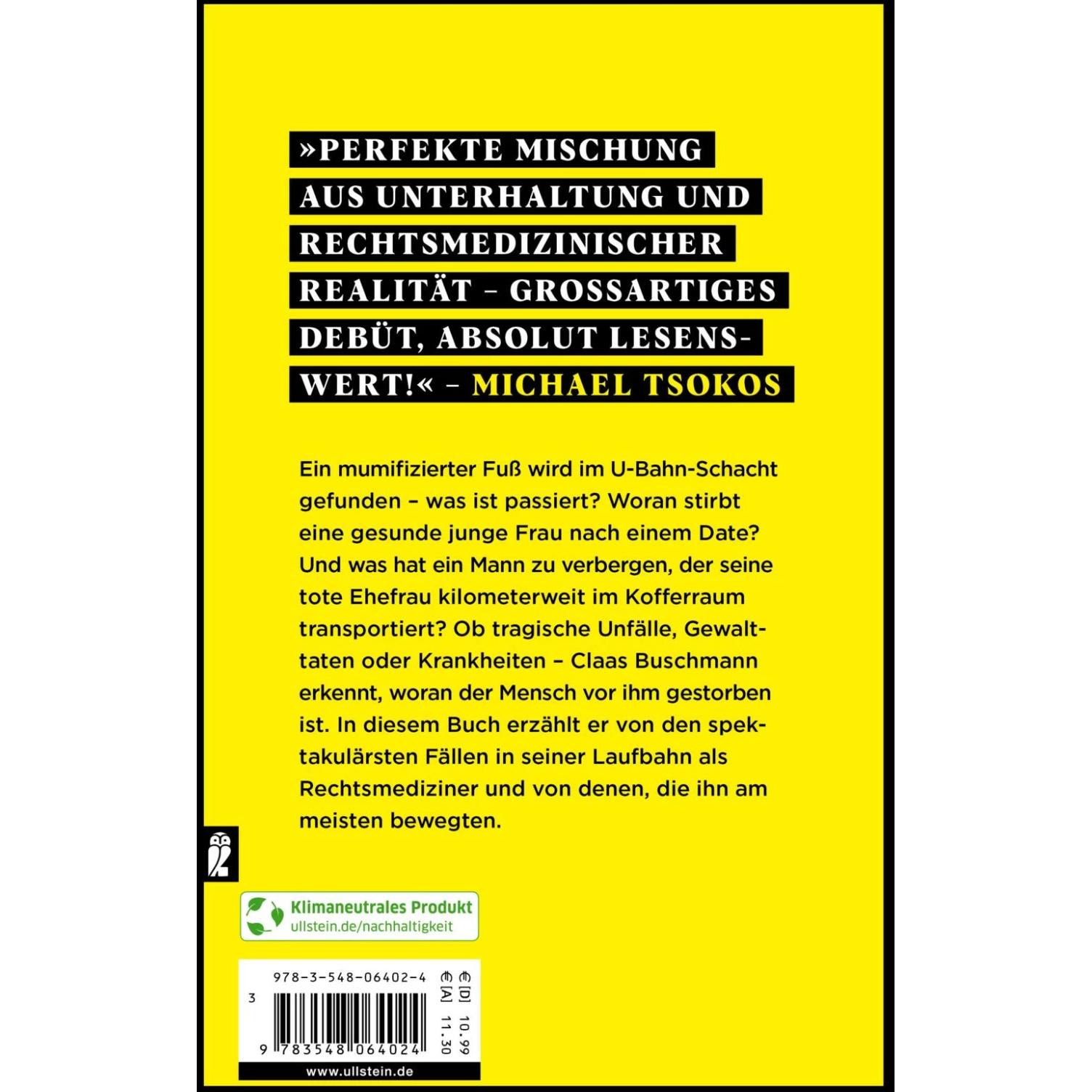 Thumbnail - Wenn die Toten sprechen, Sachbücher von Claas Buschmann