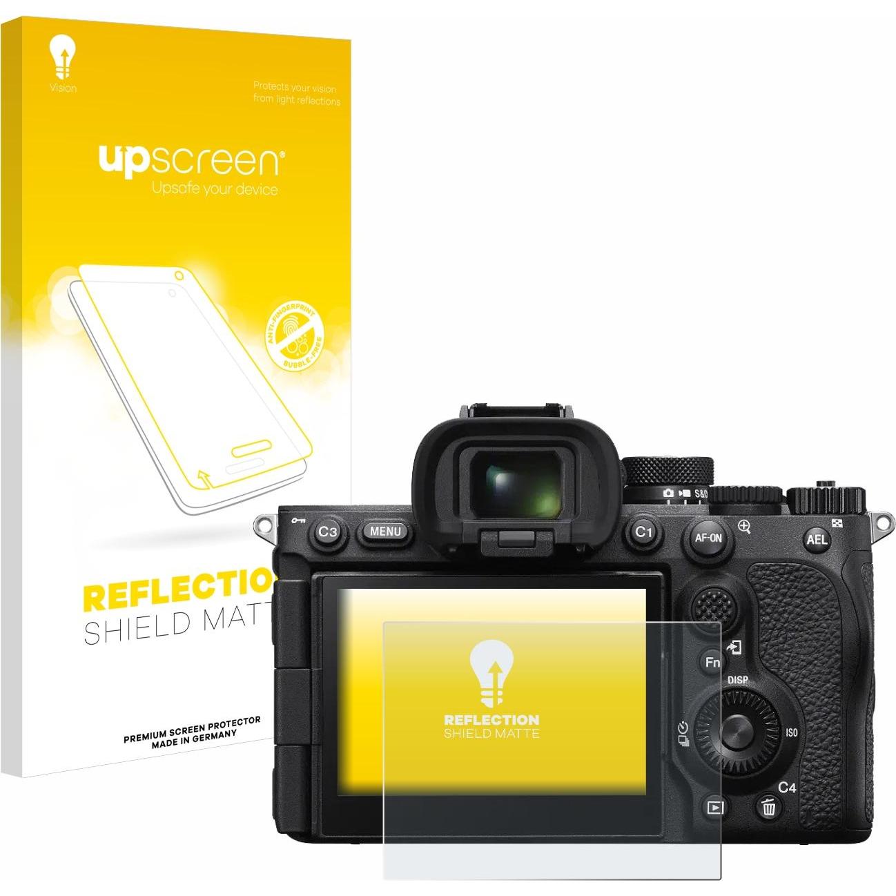 upscreen Reflection Shield Displayschutz Matt (Displayschutz, Alpha 7R V), Kameraschutz