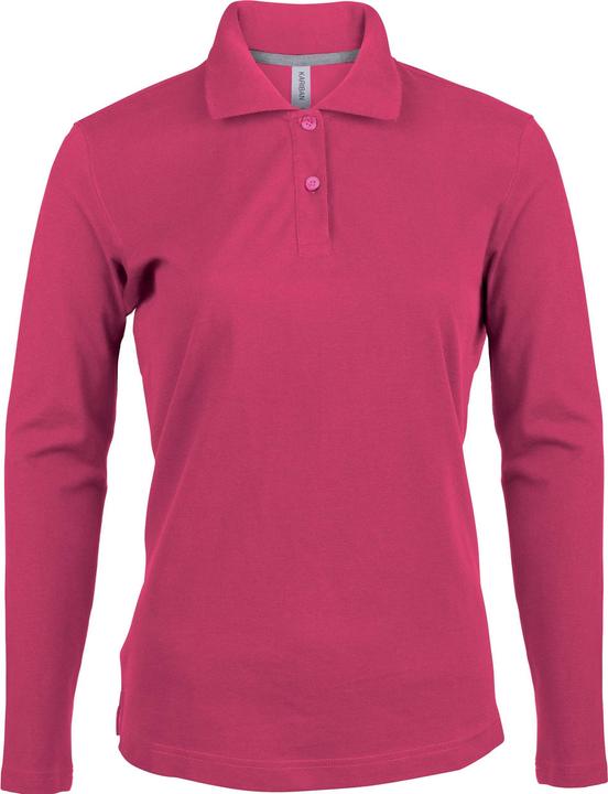 Produktbild Kariban Damen Poloshirt mit langen Ärmeln (XL)