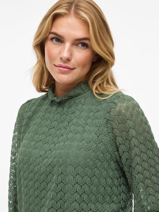 Immagine prodotto Vila VIMOKA Stehkragen Oberteil mit langen Ärmeln (M)