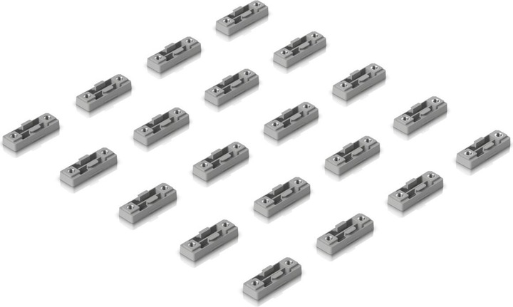 Produktbild Ubiquiti Precision Rack Mount Kit / 1U snap-in inserts / 20-Pack / UACC-Rack-PM-Kit