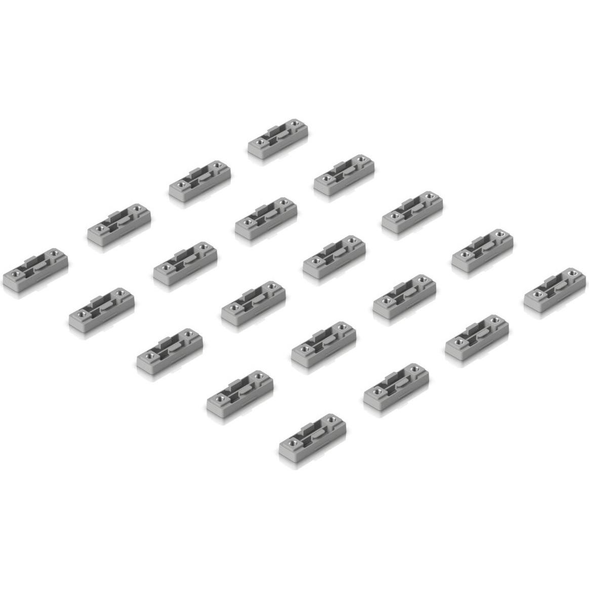 Ubiquiti Precision Rack Mount Kit / 1U snap-in inserts / 20-Pack / UACC-Rack-PM-Kit (Montage-Kit), Z