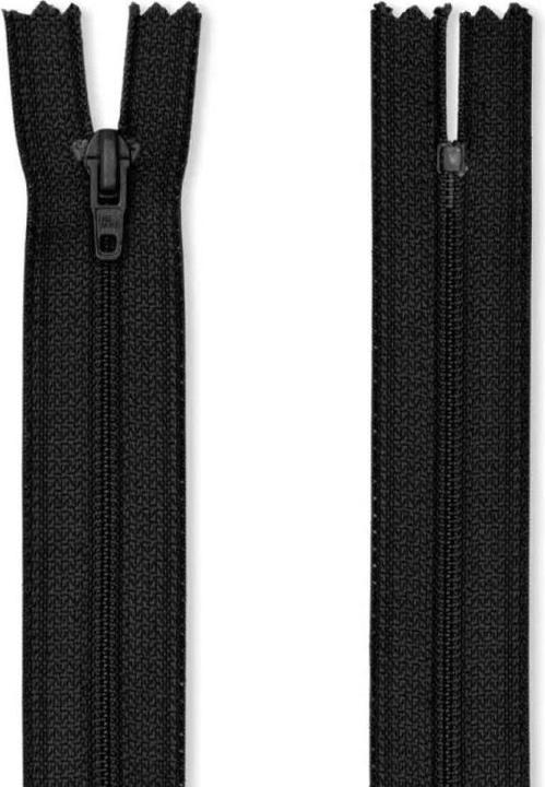 Prym Reissverschluss S1 kunststoff nicht teilbar 18cm Farbe 000 schwarz (Geschlossen, 18 cm)
