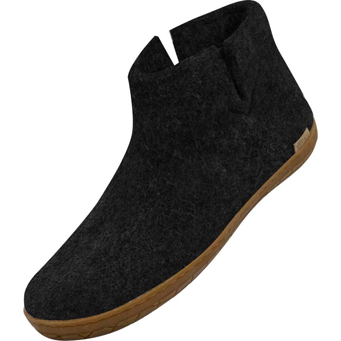 Glerups, Herren, Hausschuhe, Naturkautschuksohle Boots, Schwarz, (38)
