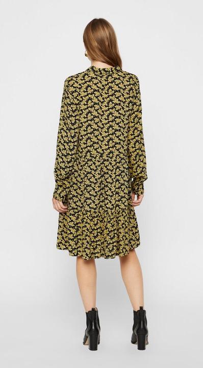 Image du produit Yas Robe chemisier en viscose à ourlet plongeant (S)