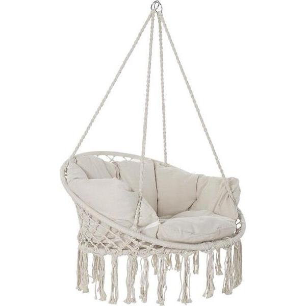DKD Home Decor, Hängematte, Hängematte Beige 100 x 80 x 145 cm (100 x 80 x 145 cm) (100 kg)