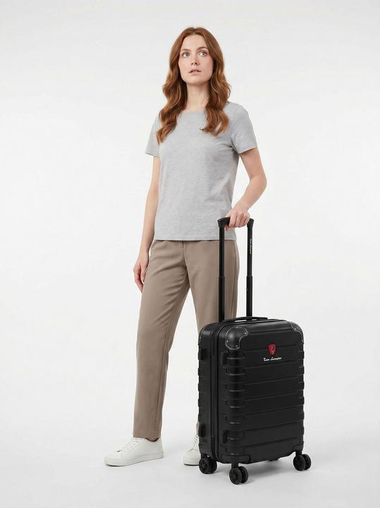 Produktbild Tonino Lamborghini Milano 4 Rollen Kabinentrolley S 54 cm mit Dehnfalte (41 l)