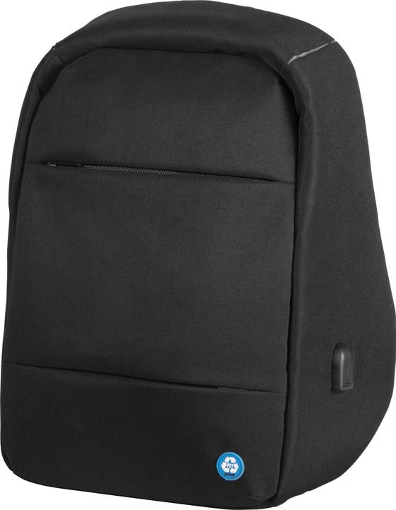 Produktbild Lightpak Laptop-Rucksack RPET Kunstfaser schwarz (27 l)