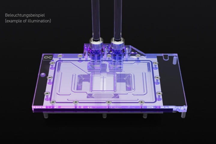 Produktbild Alphacool Eisblock Aurora Geforce RTX 4080 GameRock - Phantom mit Backplate