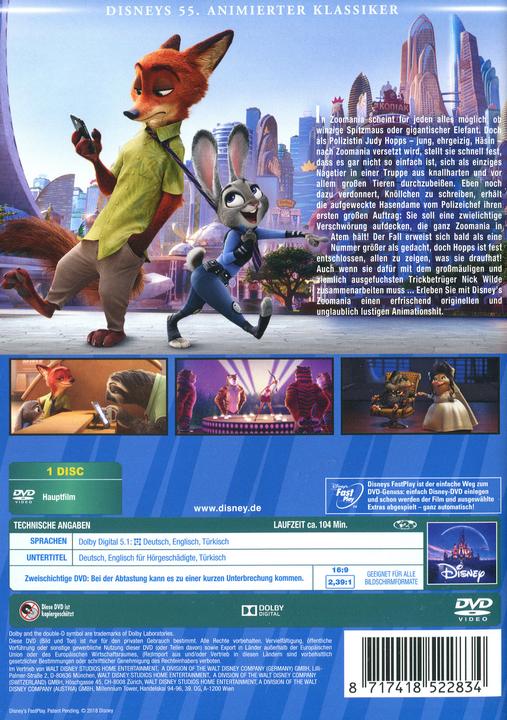 Produktbild Zoomania (DVD, 2016, Deutsch)