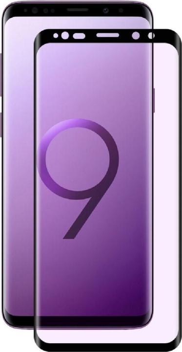 Produktbild Protectorking 1x echtes Tempered 9H Panzerhartglas 3D KLAR (1 Stück, Samsung Galaxy S9+)