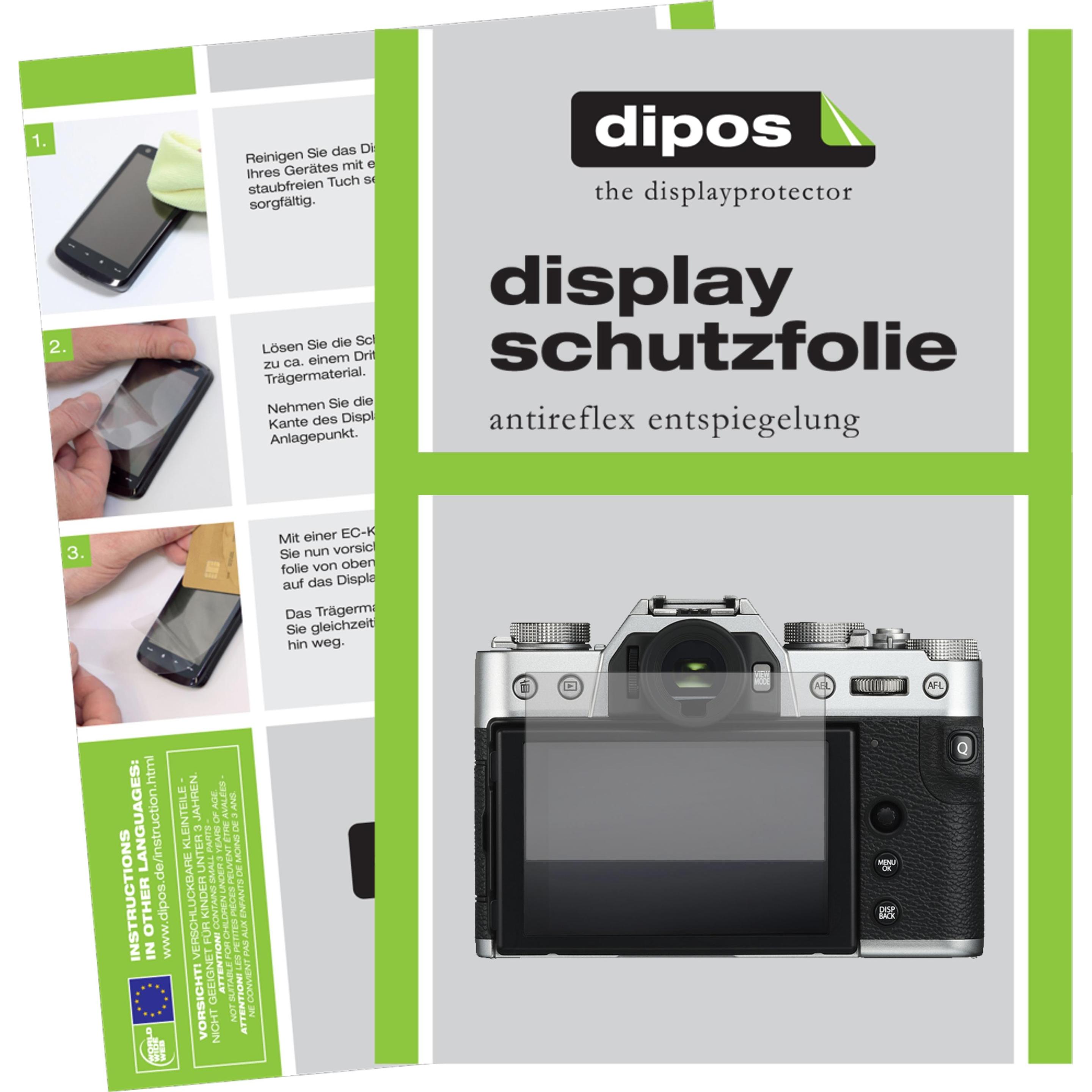 Dipos Displayschutzfolie Antireflex (Displayschutz, Fujifilm X-T30), Kameraschutz, Transparent