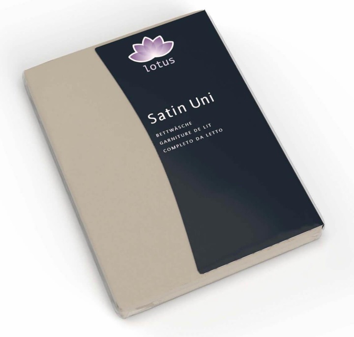 Immagine prodotto Lotus Bettwaren Raso uni (Copripiumino, 160 x 210 cm)