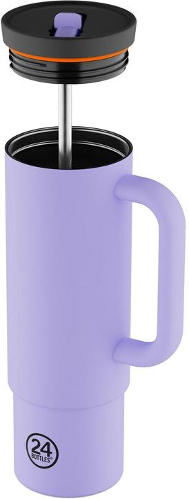 Productafbeelding 24 Bottles Thermobecher Straw Cup 800 ml, Lila (0.80 l)