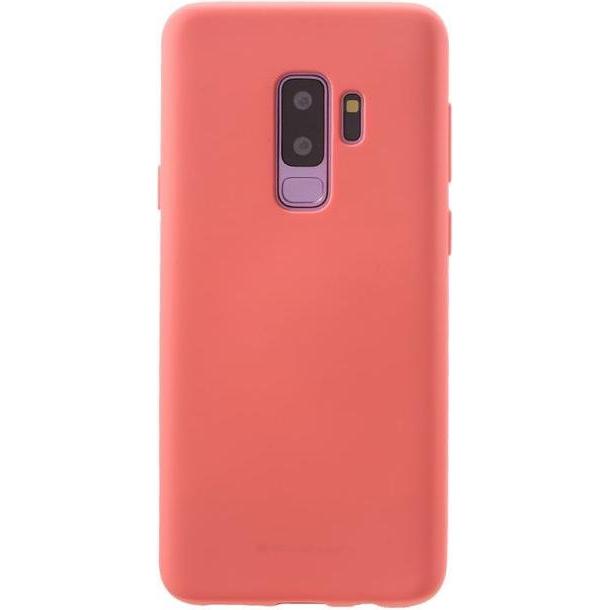 Goospery Soft Feeling Jelly Series (Samsung Galaxy S9+), Smartphone Hülle, Pink