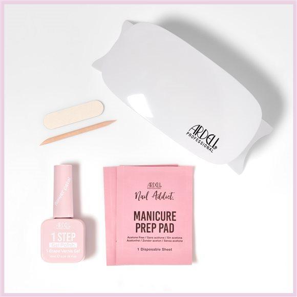 Produktbild Ardell 1 Step Gel Polish Starter Kit Flower Petal (Pink, Farblack)