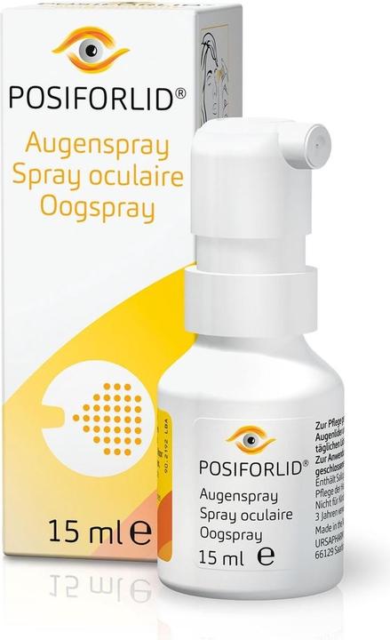 Produktbild Ursapharm Posiforlid Augenspray 15 ml (15 ml, Tag + Nacht)